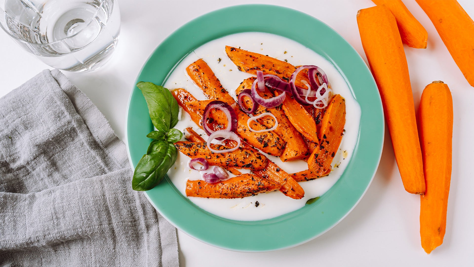 Air Fried Sweet & Spicy Carrots