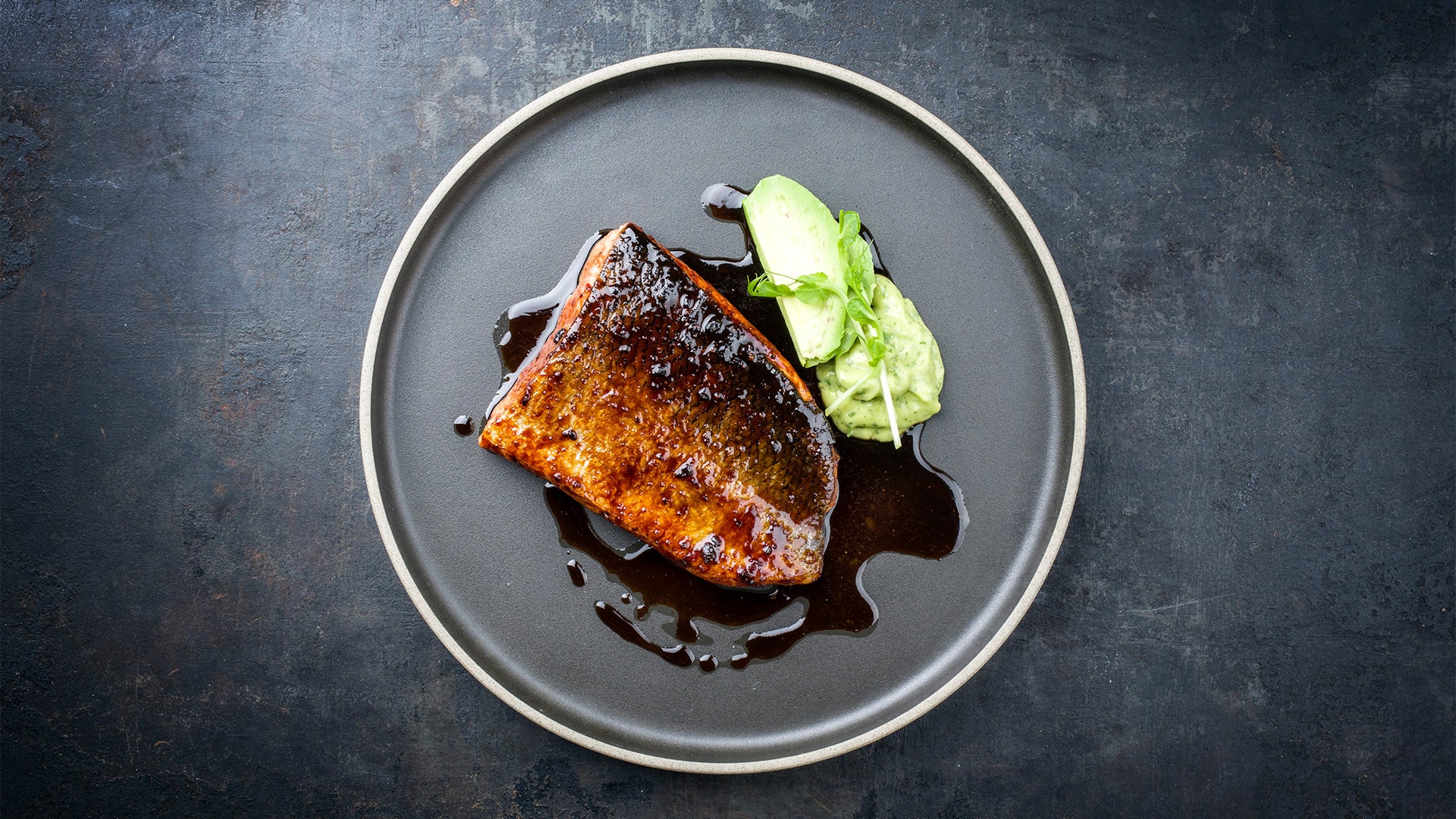 Air-Fried Honey-Glazed Salmon