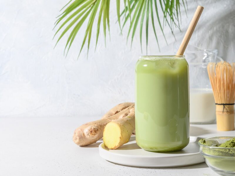 Sparkling Ginger Matcha