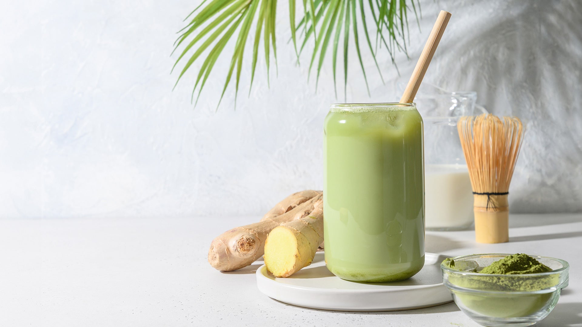 Sparkling Ginger Matcha