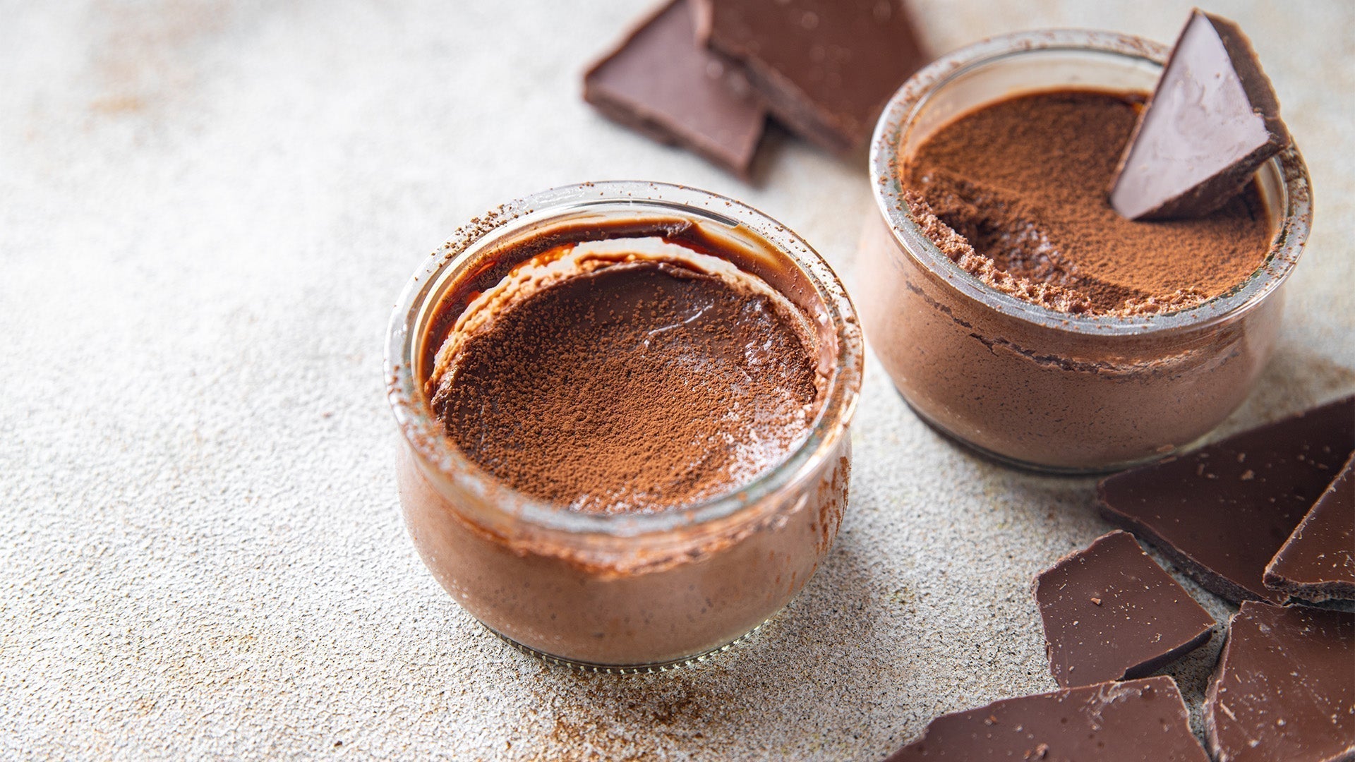 Choco and Hazelnut Mousse Dessert