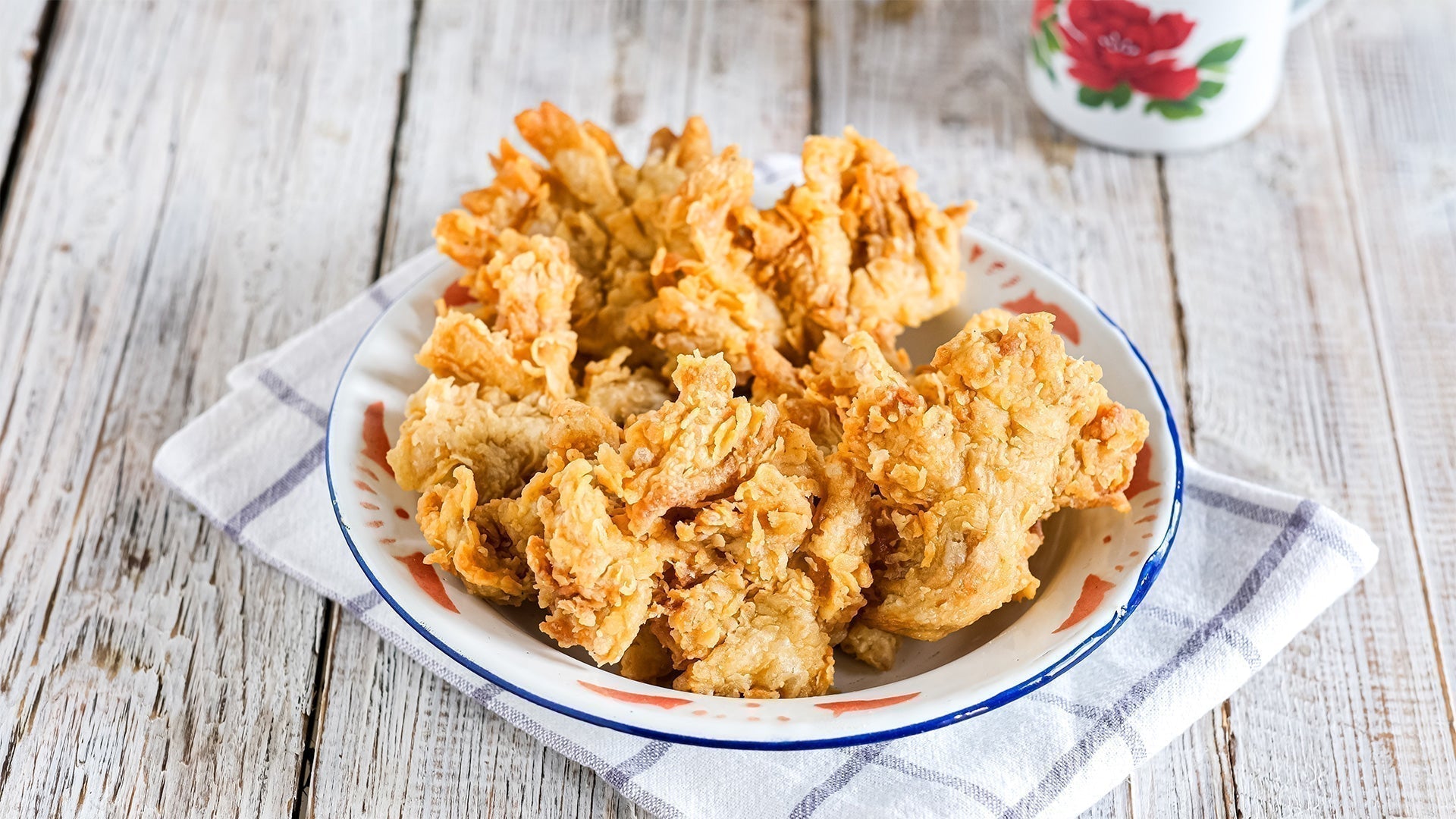 Air Fried Mushrooms
