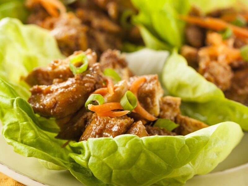 Air Fried Pork Tenderloin Wrap