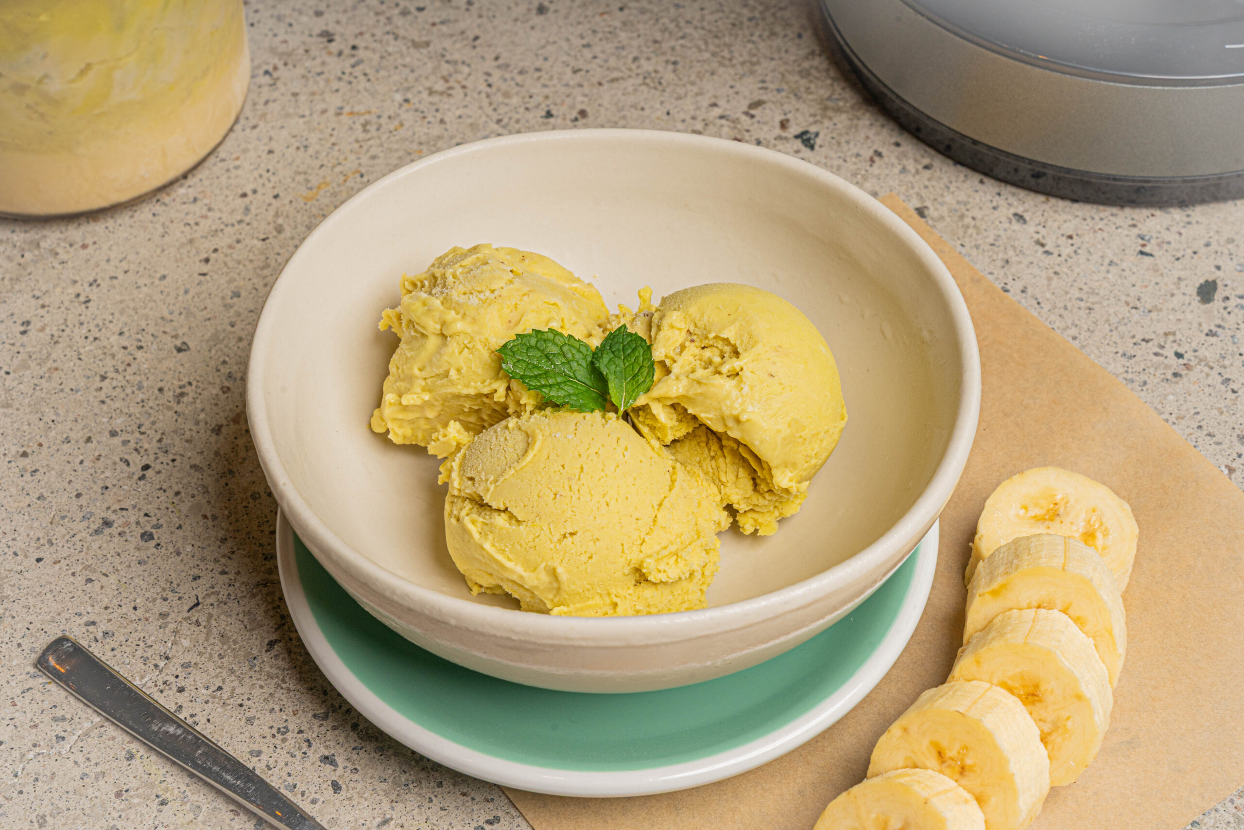 Banana Avocado Ice Cream