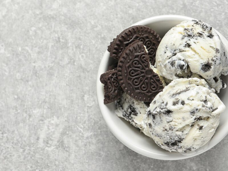 Homemade Chocolate Chip Cookie Dough Ice Cream