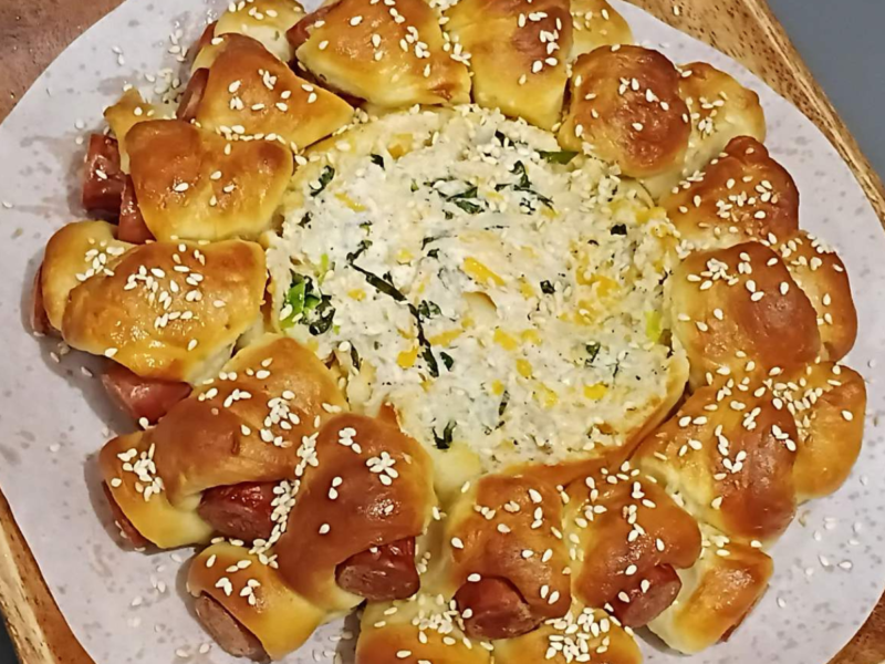 Air Fried Brioche Bombshell