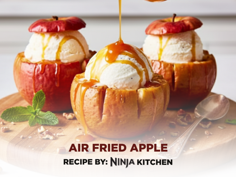 Air Fried Apples
