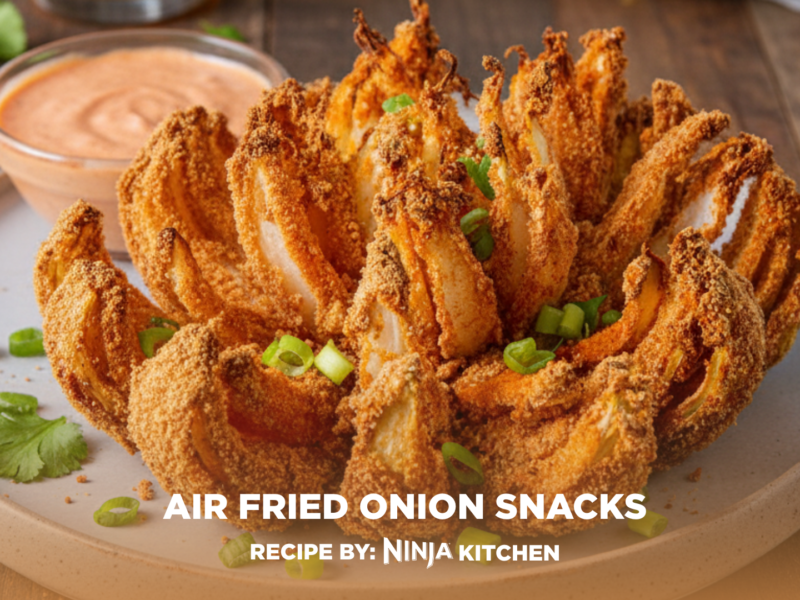 Air Fried Onion Snacks