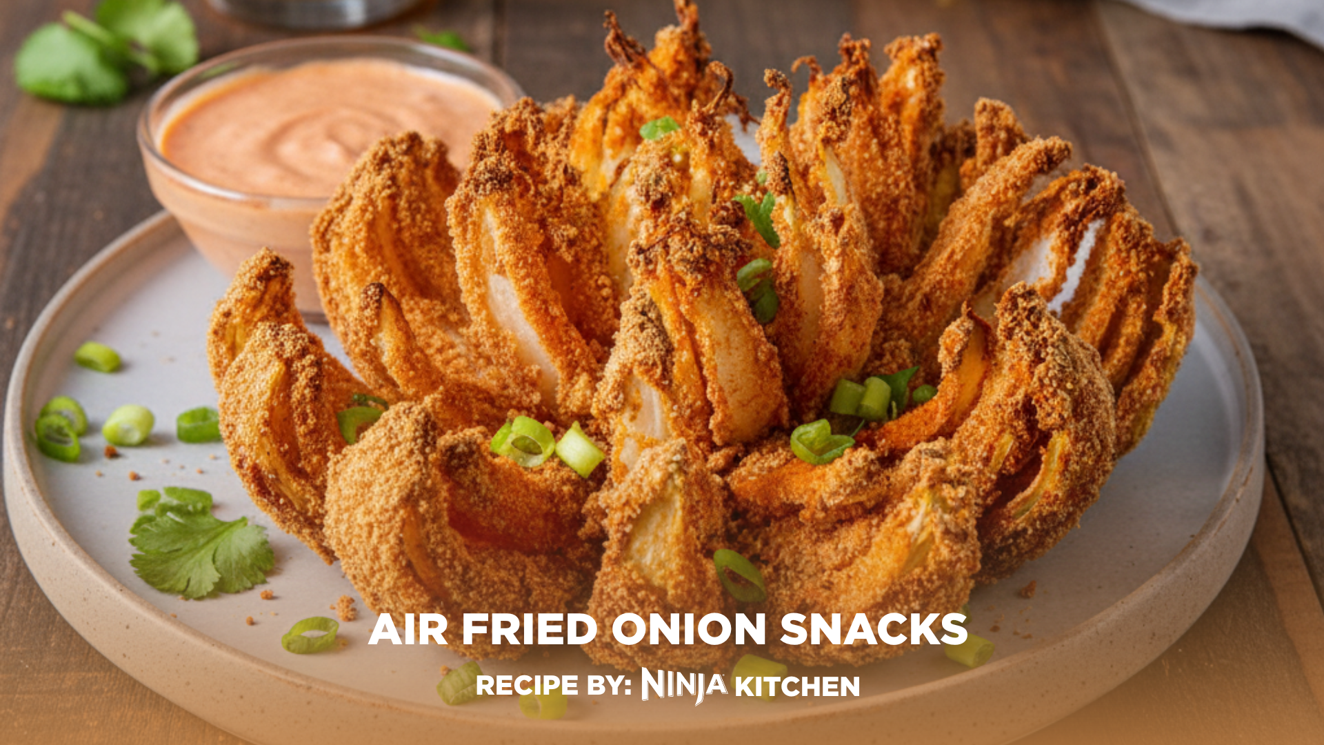 Air Fried Onion Snacks