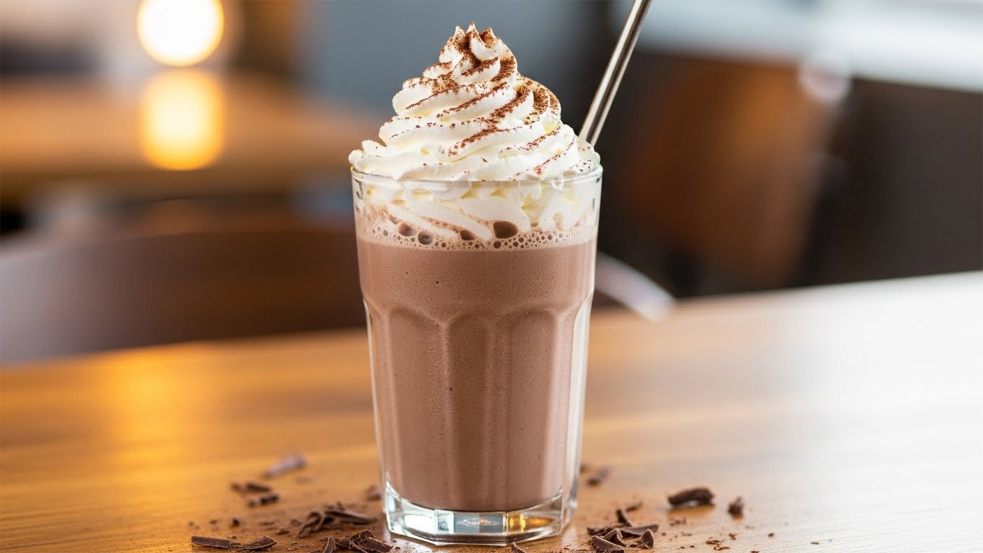 Choco Malt Blended Latte
