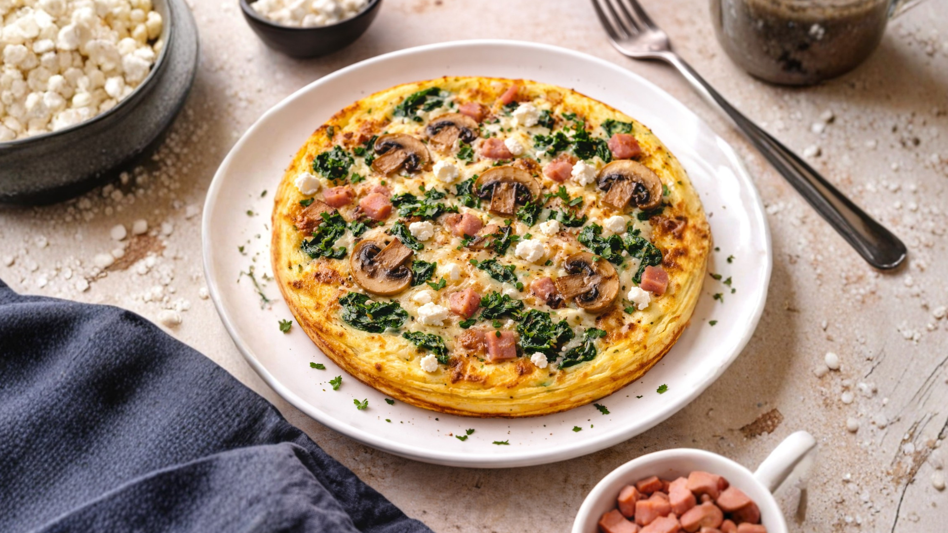 Air Fried Omelette