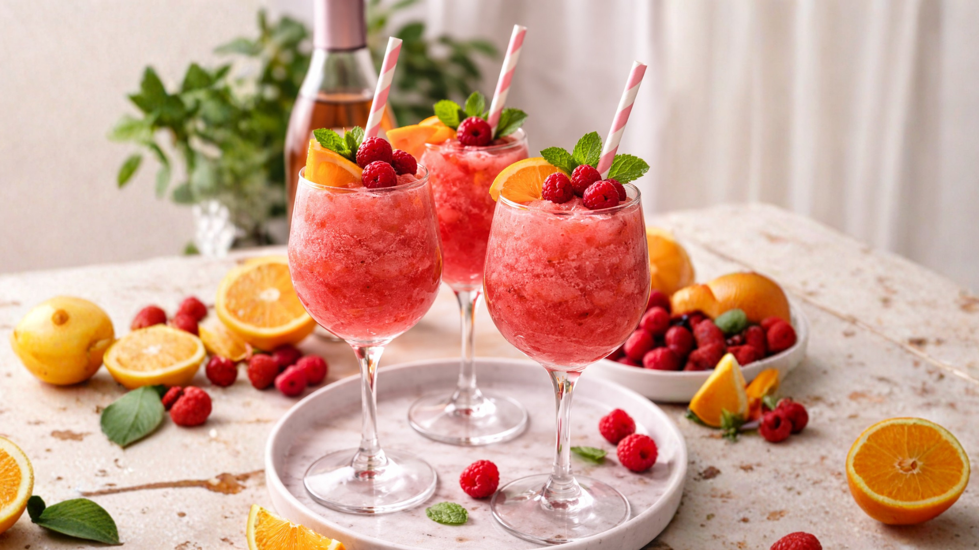 Orange Rosé Slush