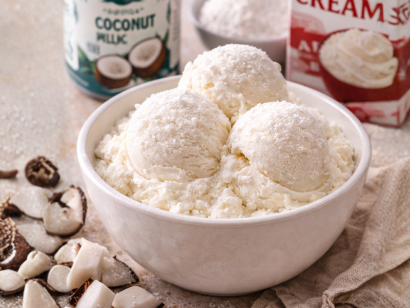 Homemade Sugar-Free Ice Cream