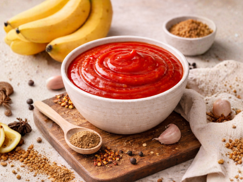 Homemade Banana Ketchup