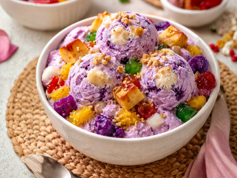 Halu-Halo Ice Cream