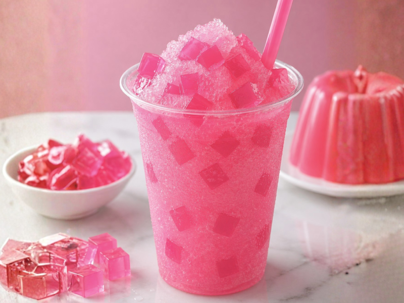 Pink Gulaman Slush