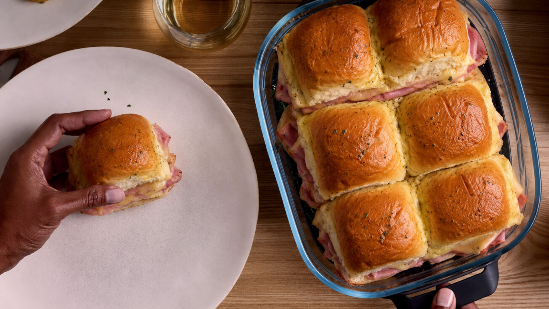 Ham and Cheese Sliders
