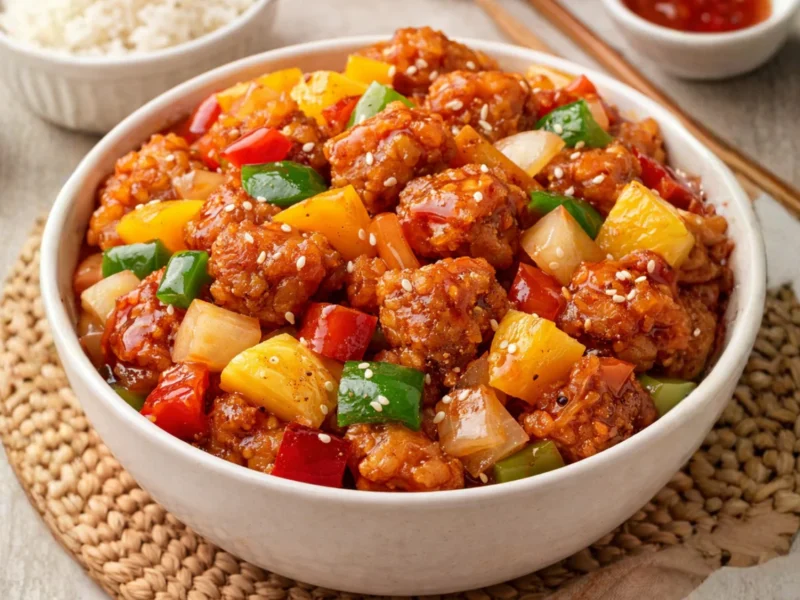 Crispi Sweet And Sour Pork